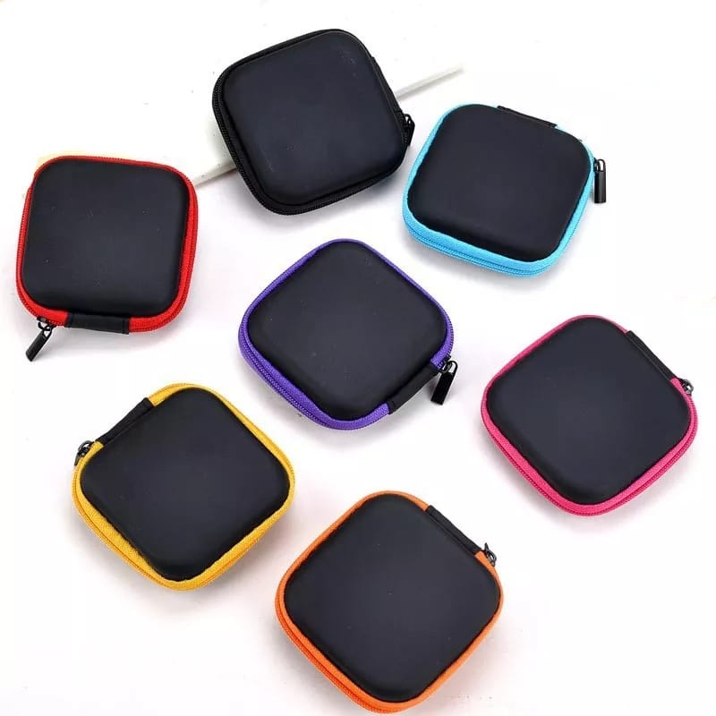 Organizer Wadah headset box dompet tempat kotak handsfree earphone Bag