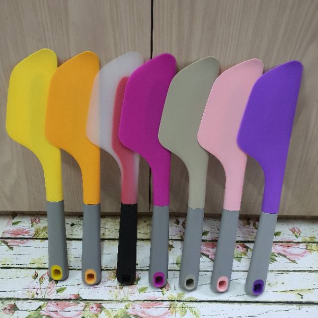 super big silicone rubber spatula /adukan kue / spatula jumbo