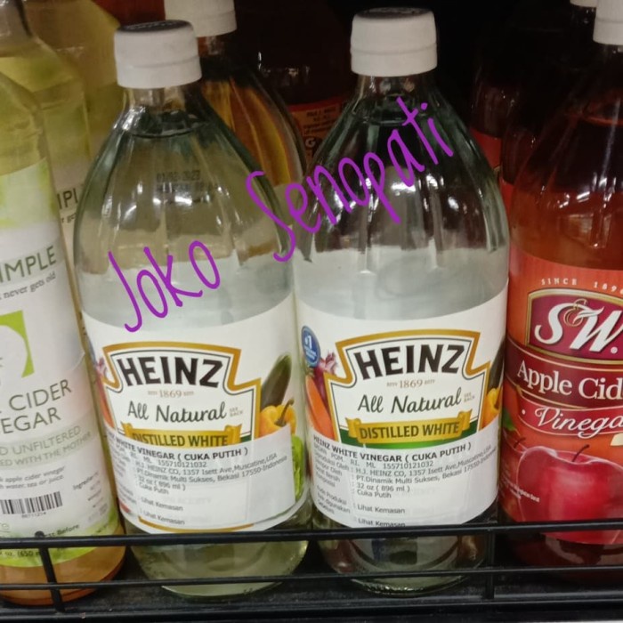 

Jual Heinz White Vinegar All Naturall 896Ml