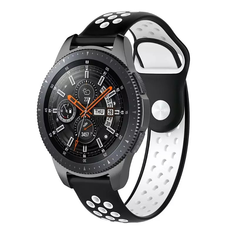 Strap Rubber Galaxy Watch 46mm SR01 - Strap Silicon Samsung Watch 46mm