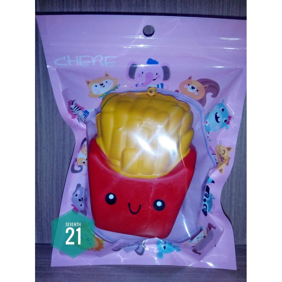 Jual PROMO HARGA MURAH Squishy Chips Potato Squishy Kentang Kawaii
