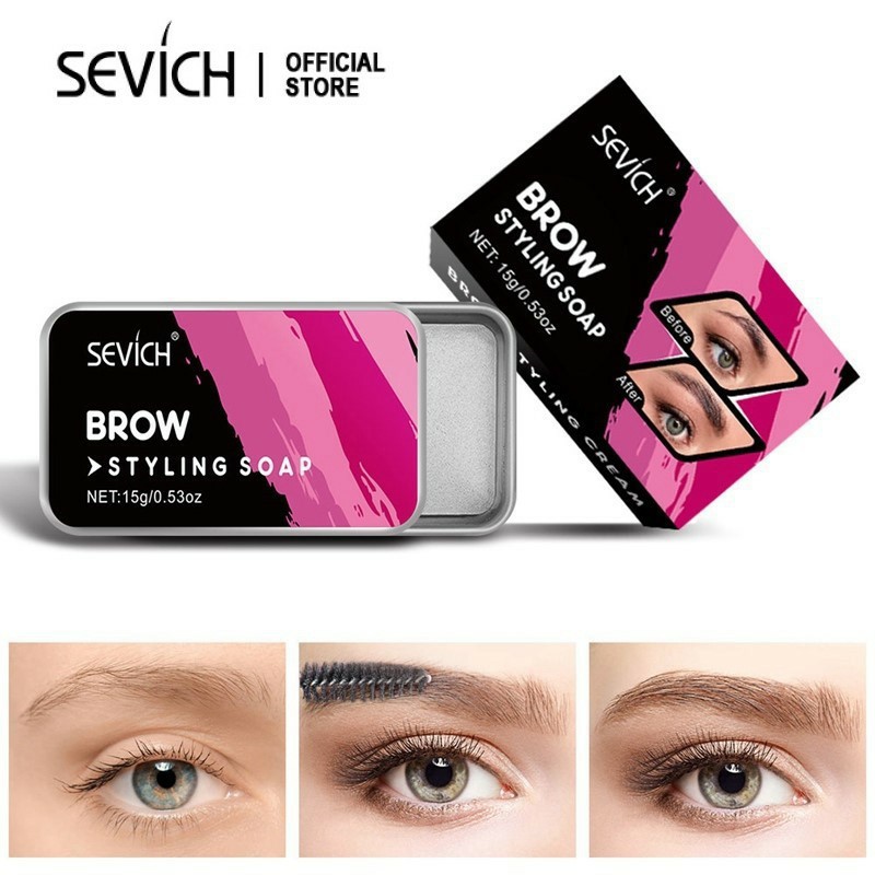 SEVICH Eyebrow Styling Soap Long Lasting 3D Gel Pomade Alis