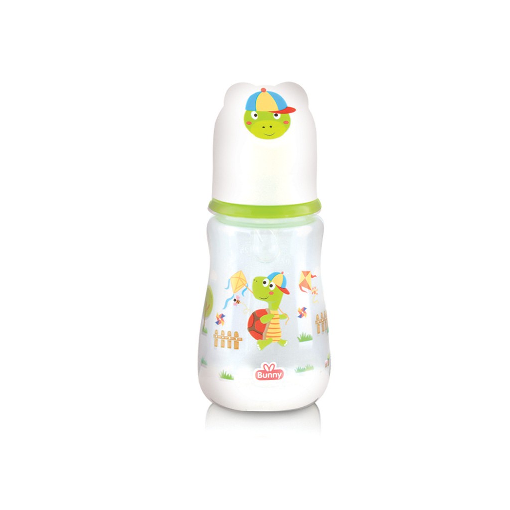 Bunny Gigl Bottle Botol Susu With Printed Hood 125 ML