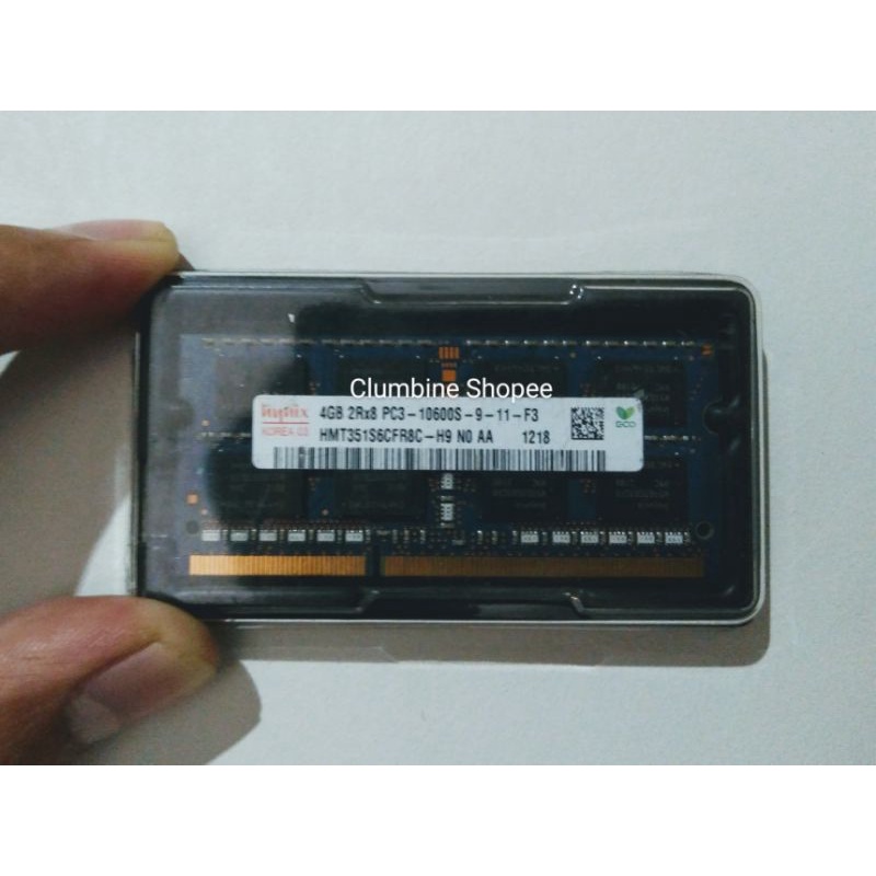 RAM Laptop SK Hynix DDR3 4GB 1333 10600 Sodimm Memory 10600S 1333mhz