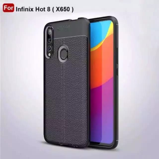 PROMO Case INFINIX Hot 9 Play Hot 9 Hot 8 Softcase Auto Focus Leather High Quality Premiun