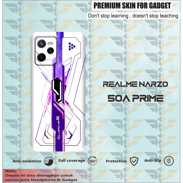GARSKIN HANDPHONE 2PCS REALME NARZO 50A PRIME WHITE