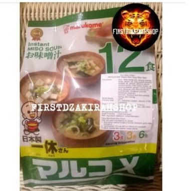 

Marukome instan miso soup ikkyu san 222gr