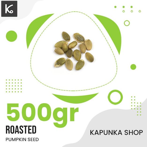 

Pumpkin Seed 500 gr panggang/ biji labu / cemilan sehat