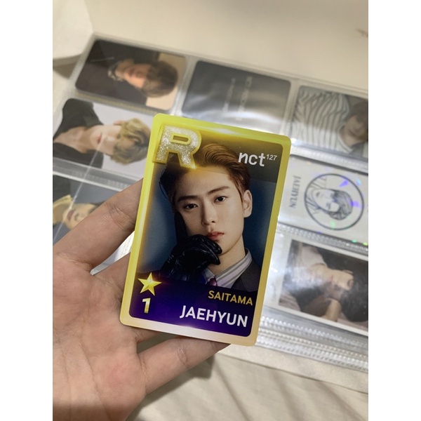 BOOKED PHOTOCARD PC OFFICIAL JAEHYUN NCT 127 SAITAMA R CARD