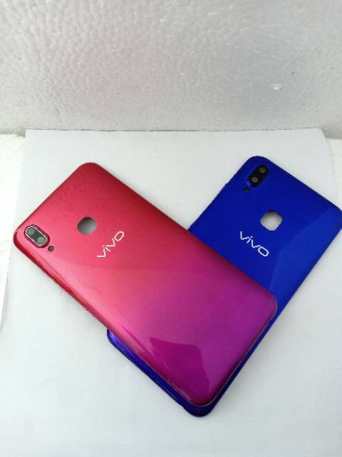 TUTUP CASING BELAKANG BACK DOOR VIVO Y91 PAKE FINGER PRINT TUTUP BATRE