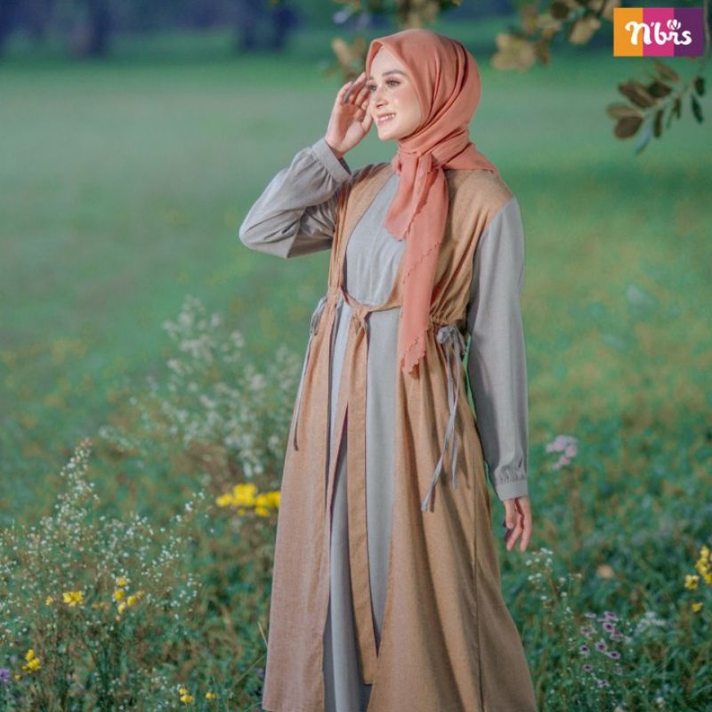 Fashion Muslim Gamis Wanita Nibras NB B13
