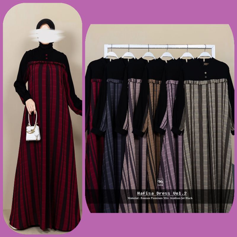 Hafiza Dress by  Nabe Original Branded
