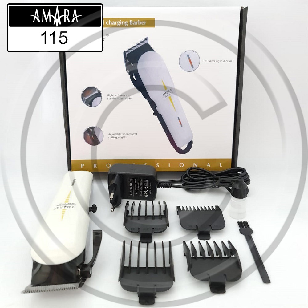 AMARA / CLIPPER AM-115 / Hair Clipper Rechargeable (Shaving) (Alat Cukur Pria)