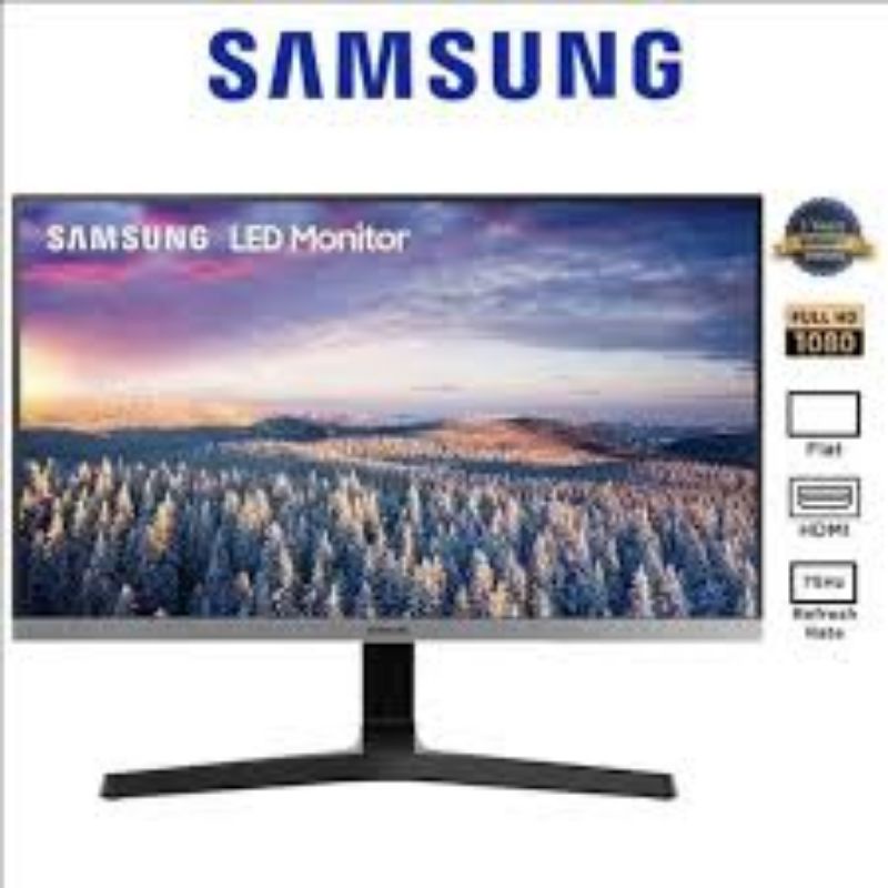 Monitor Samsung 24&quot; 75Hz S24R350 IPS HDMI Led