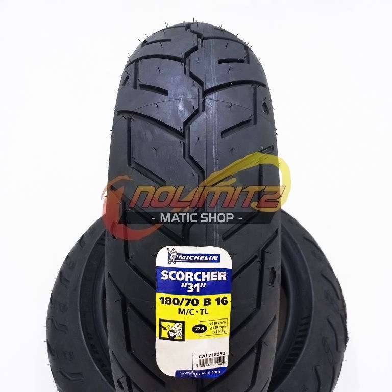 Ban Michelin Scorcher 31 180/70 - 16 Harley Davidson