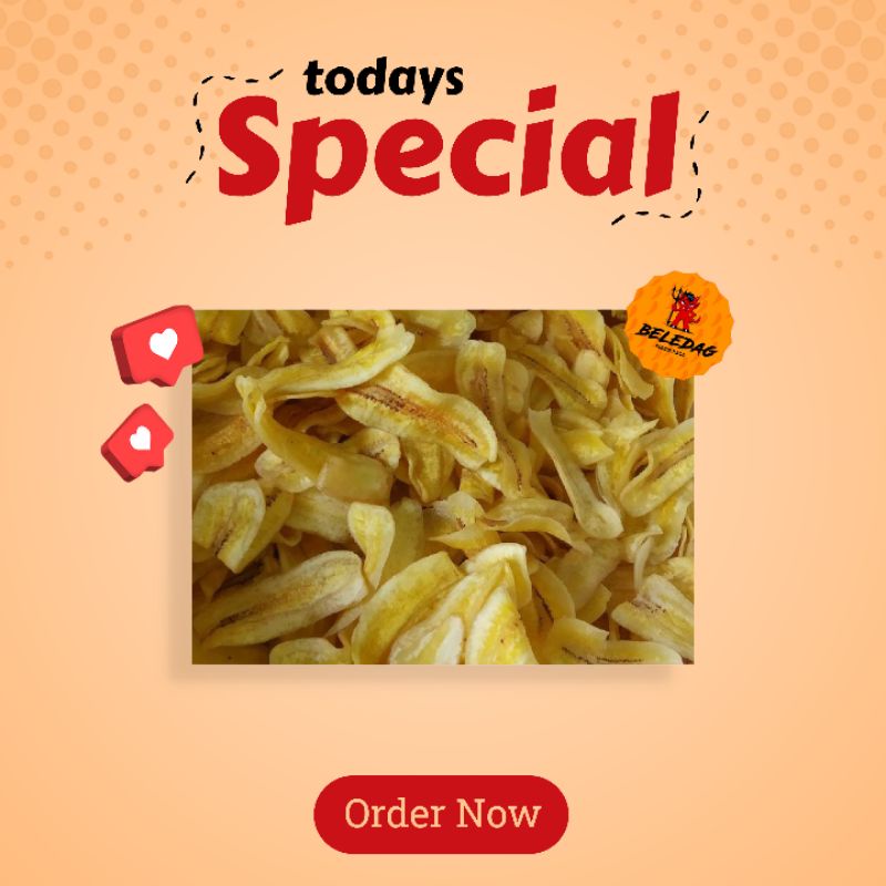 

Keripik Pisang Original Gurih 250 Gram 500Gram 1Kilogram - King.beledag