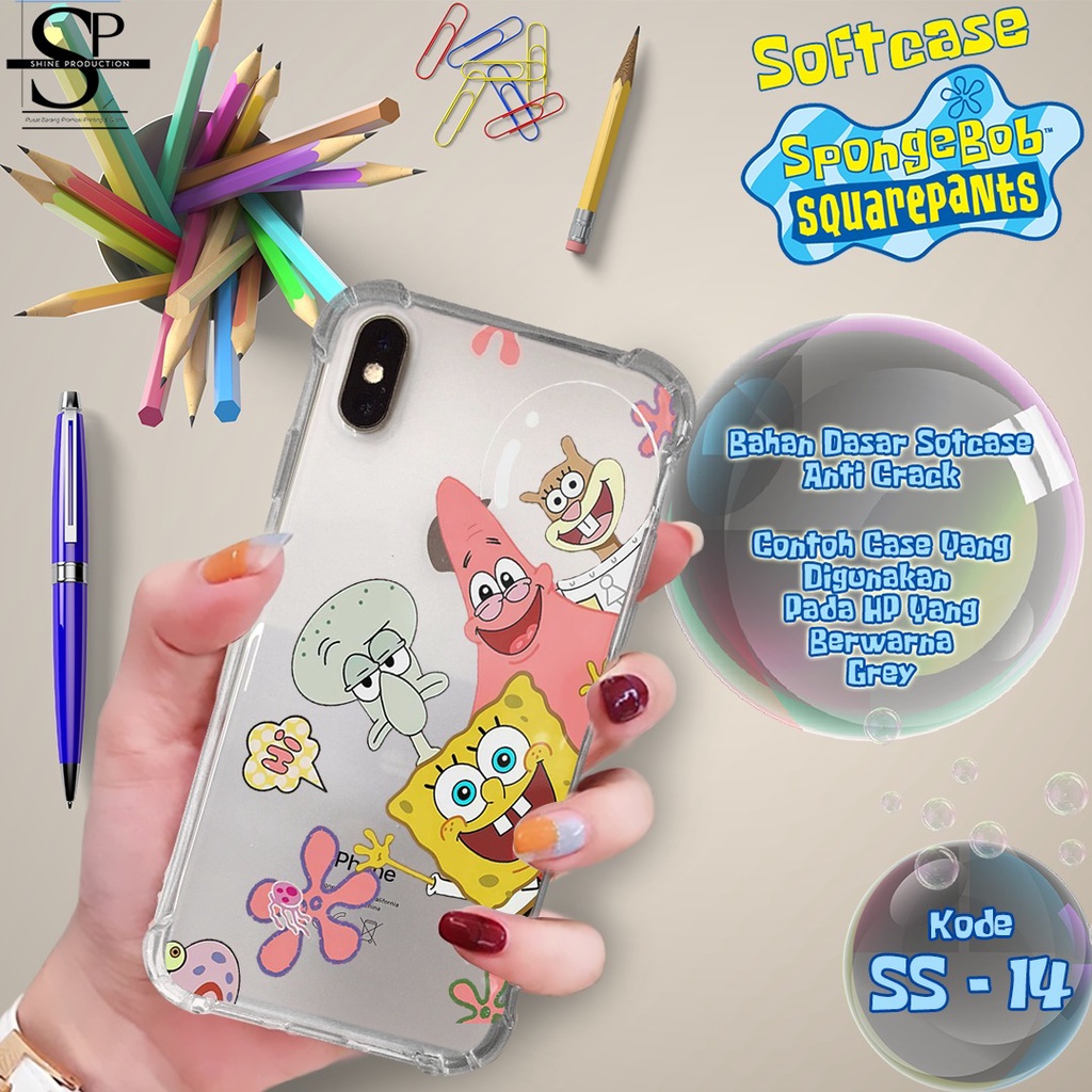 Softcase Oppo Xiaomi Vivo Samsung Motif Spongebob