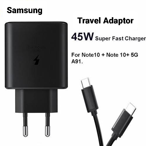 ( 25 - 45 W ) Travel Adapter Cable Data USB C To Type C Samsung Galaxy Note 20 20 Ultra 10 10+ 8 9 S22 S21 S20 S8 S9 S10 Plus Ultra A53 A52 A73 A72 A33 A32 M53 M52 M62 M51 M33 M32 TC Travel Charger Adaptor Super Fast Charging 25W 45W Watt 5V 5 Volt ORI FE