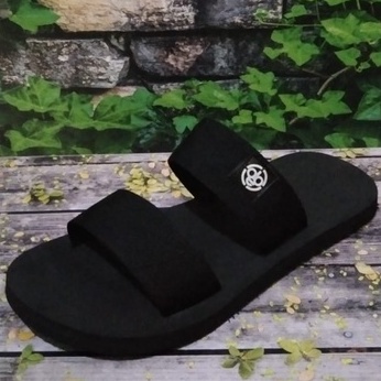 Sandal Pria Slip On Sendal Slop Abbe Slide Kekinian Murah Terbaru