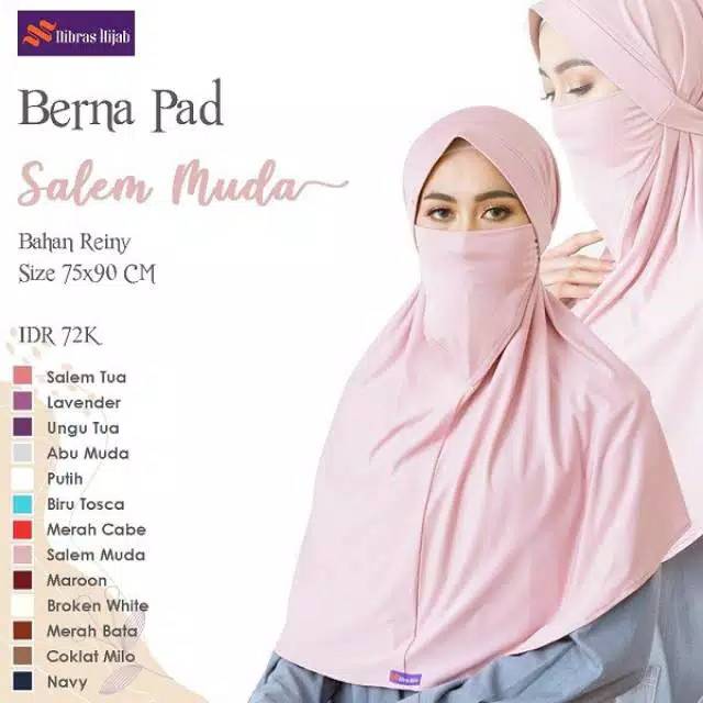 Hijab masker Berna Pad by Nibras