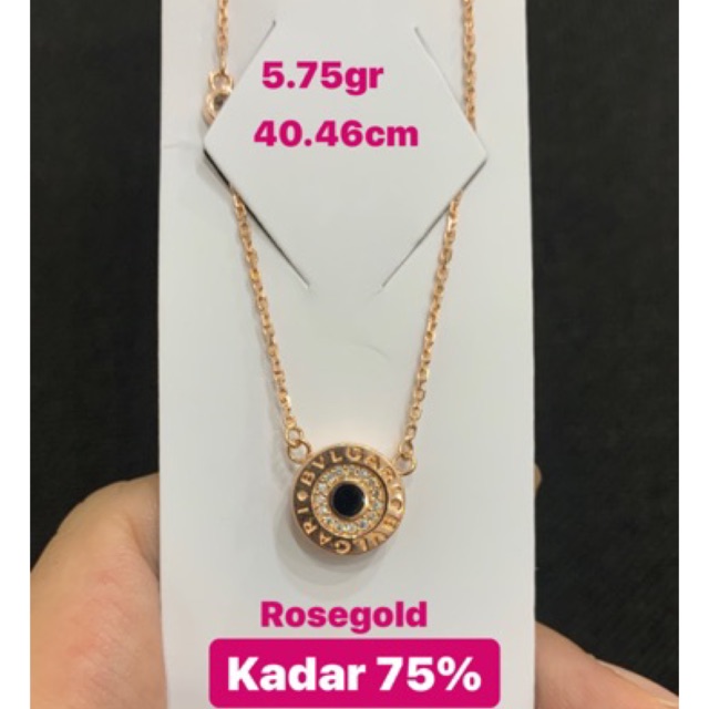 Kalung emas asli kadar 750 75% kalung mas toko emas toko mas kado mas 1