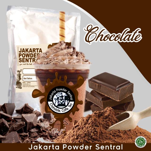 

CHOCOLATE powder drink bubuk minuman 1kg/jakarta powder sentral/chocoswiss