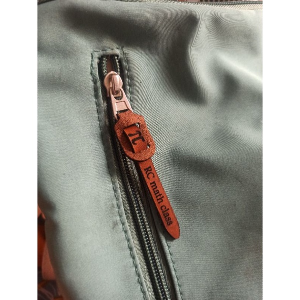 Zipper Puller custom nama KULIT ASLI 100%