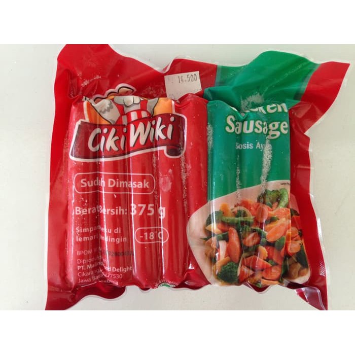 CIKIWIKI sosis ayam 375gr sosis / sosis murah &amp; enak