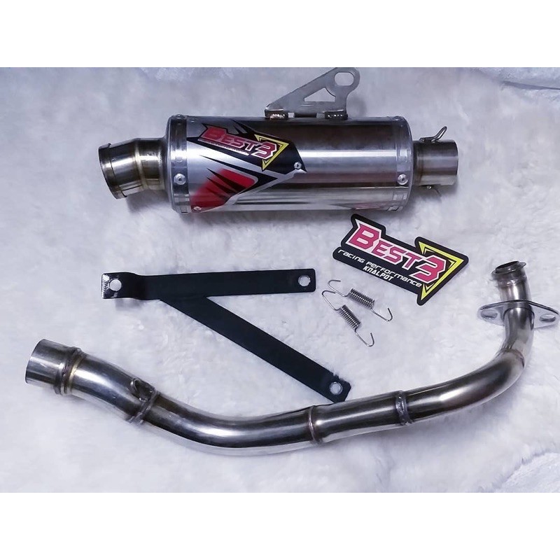 Knalpot Fullsystem Best3 For Scoopy, Beat, Genio