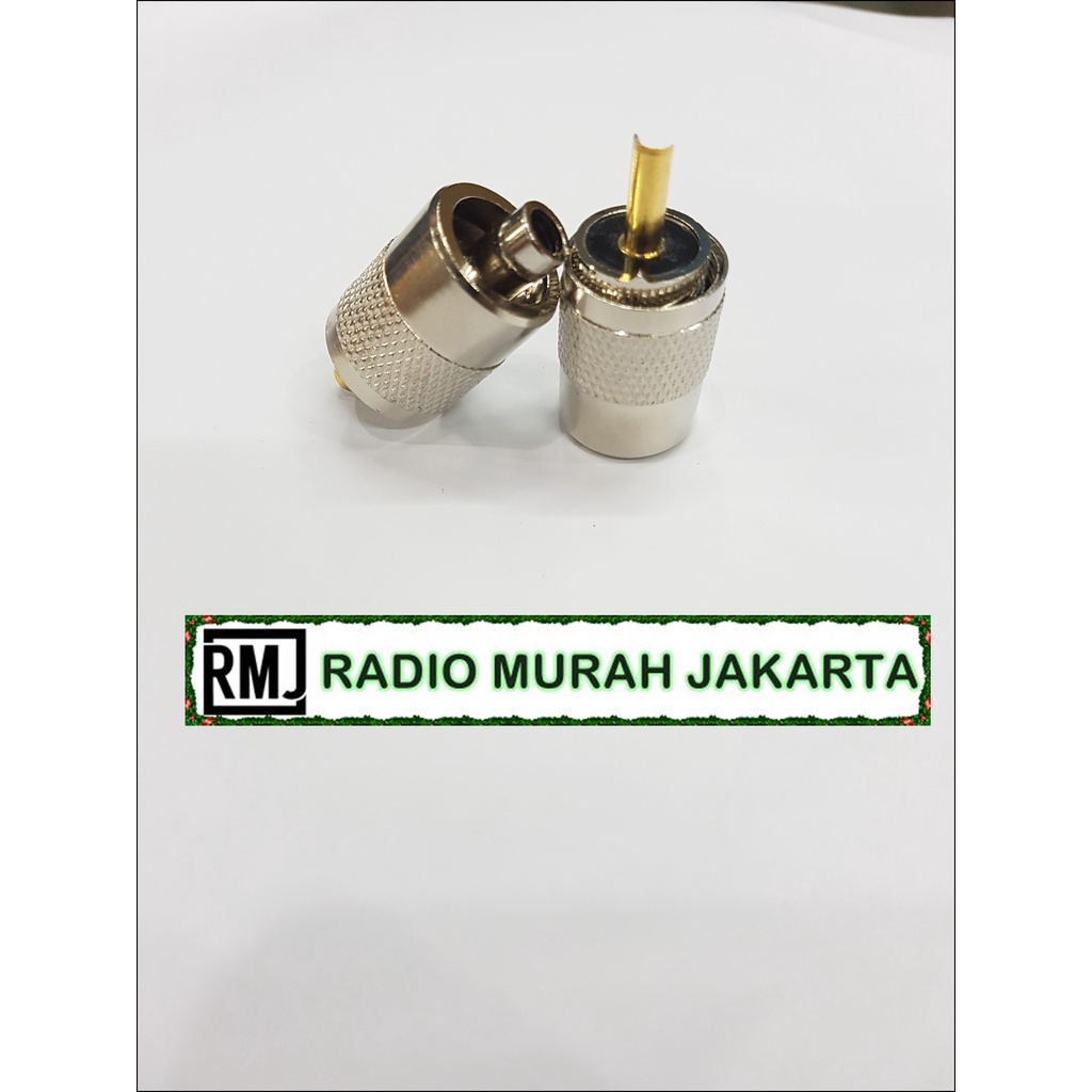 CONECTOR RIG YAESU ICOM MOTOROLA KONEKTOR KABEL ANTENA RADIO RIG RG58