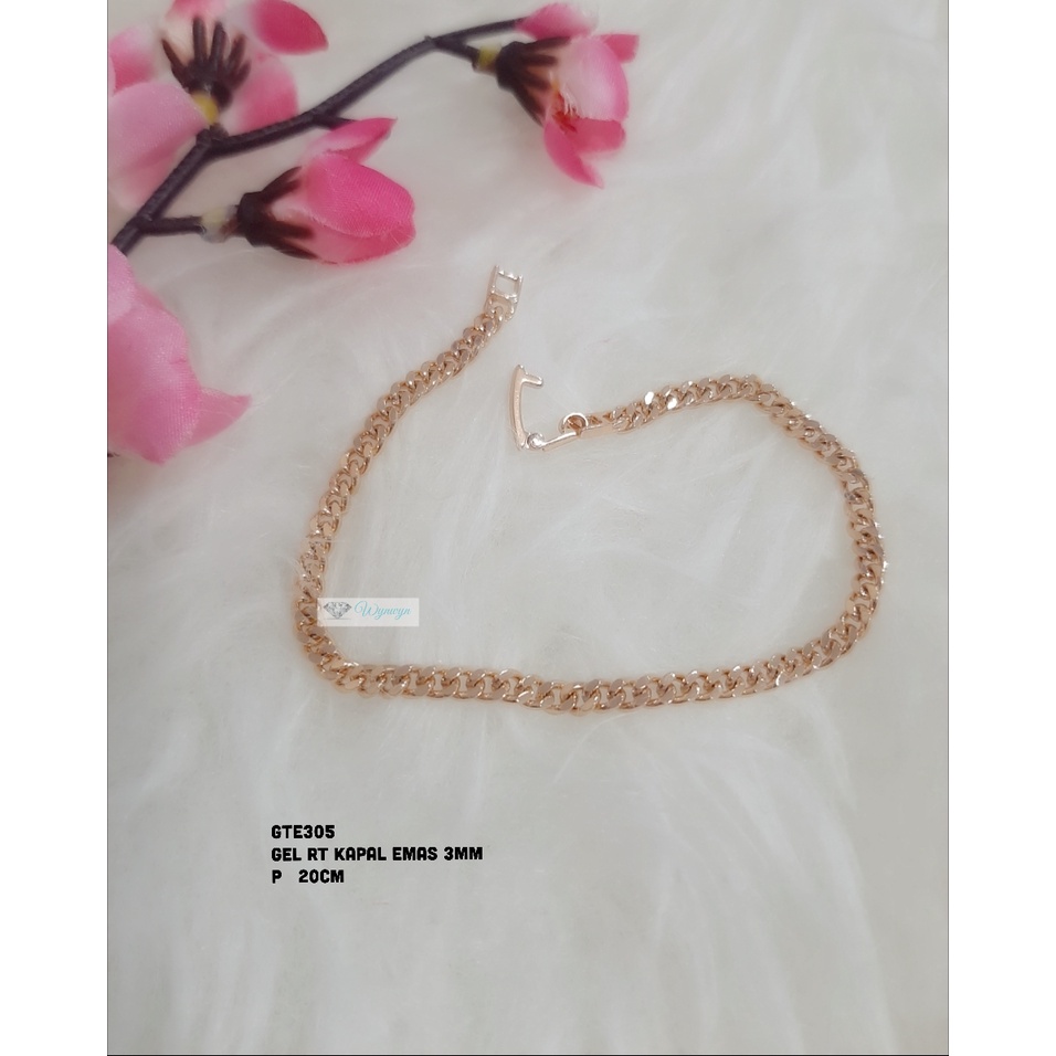 Gelang Rantai Xuping Mt Rante Kapal GTE305 GTP123