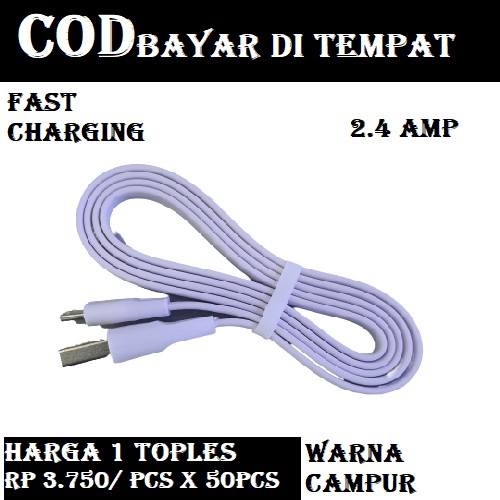 KABEL DATA FAST CHARGING MICRO 2.4 A Termurah
