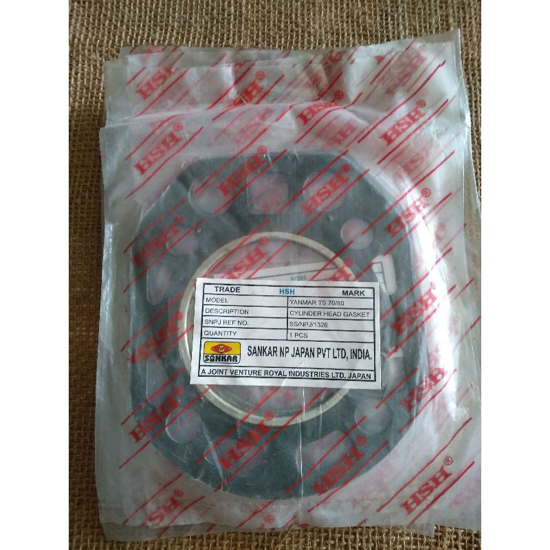 Paking Cylinder Head TS70/TS80 YANMAR TS-70/TS-80