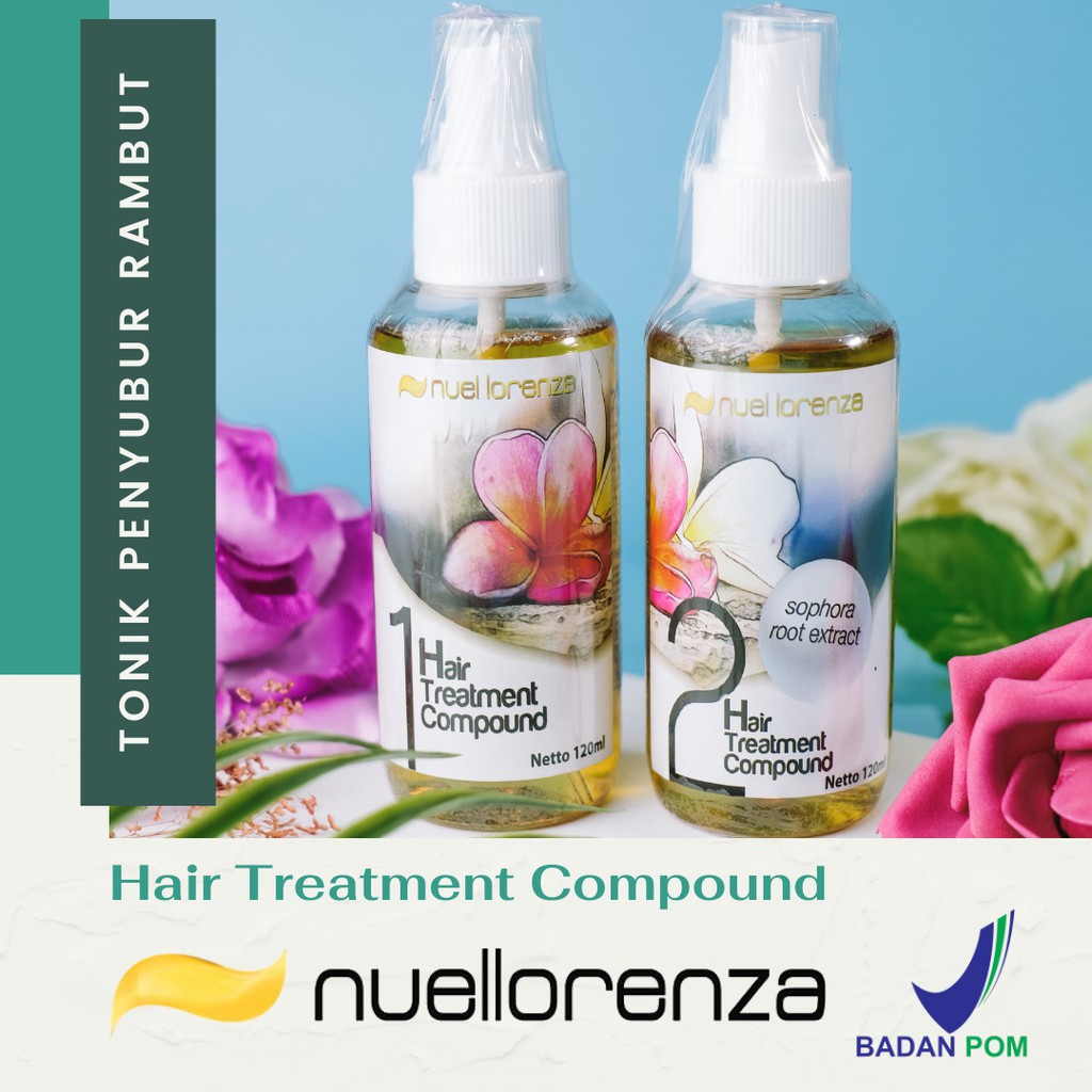 Perawatan Rambut Rontok Dan Ketombe Nuellorenza Poliekstrak Hair Treatment Compound