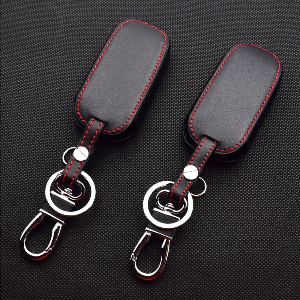 Gantungan kunci kulit Keyless sarung cover case casing remote mobil toyota raize all new avanza all new veloz  daihatsu rocky all new xenia