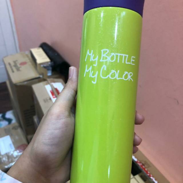 Lock and Lock Vacuum Tumblr 390ml Hot and cold botol minum stainless colorful color