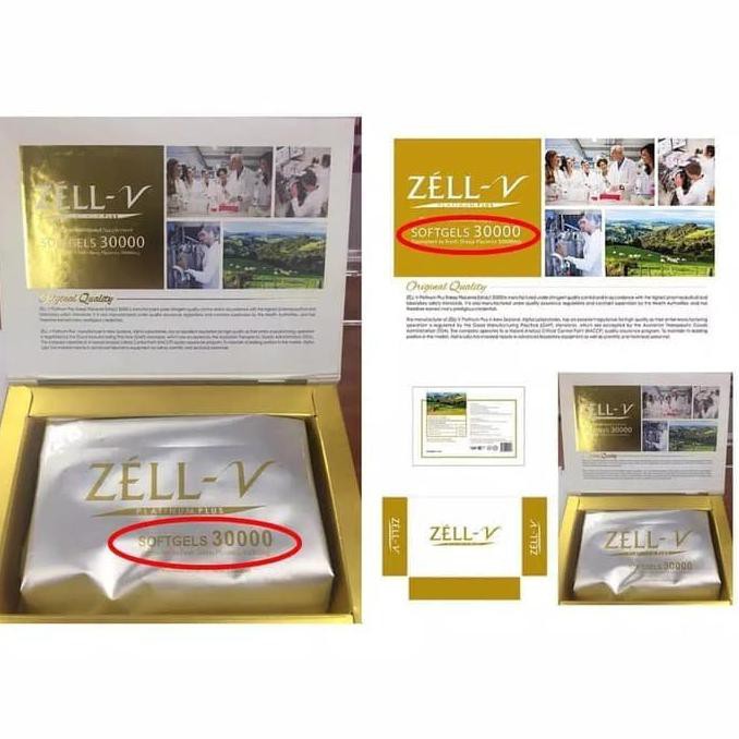 zell V gold produk kecantikan perawatan wajah HEMAT