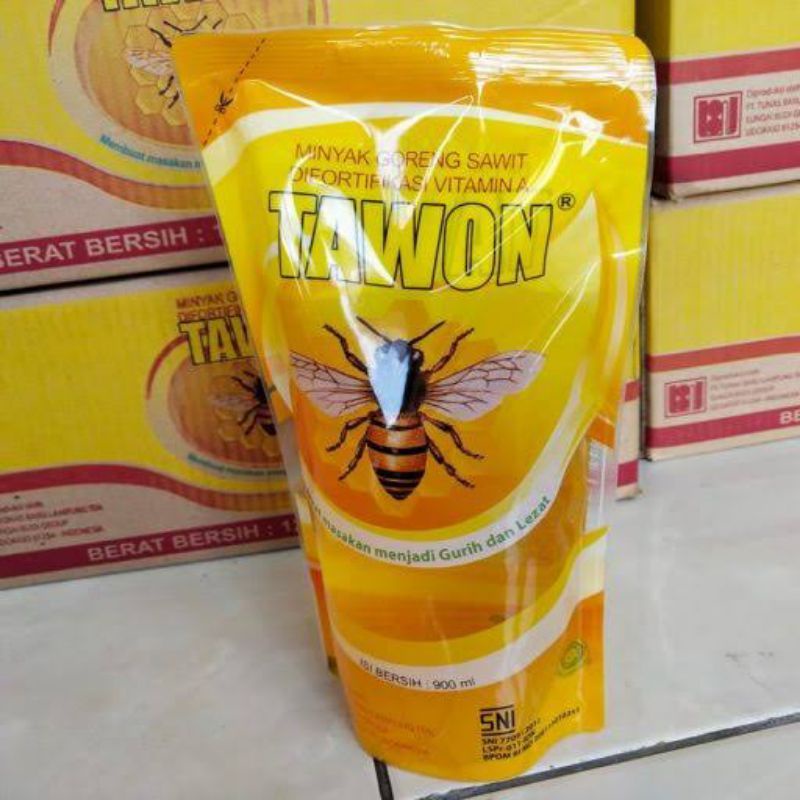 

minyak goreng tawon kemasan 900ml