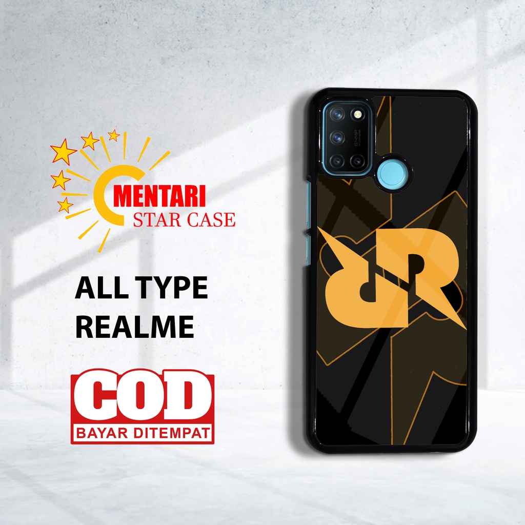 Case REALME 7i C15 C17 C21 C21Y C20 C11 2021 MOTIF RRQ Mentari Casing Casing hp Case hp Motif case M