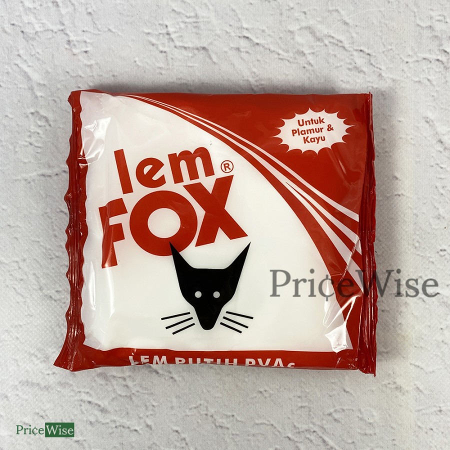

Lem Fox Putih 400gr / Lem Putih PVAc untuk Plamur Kayu