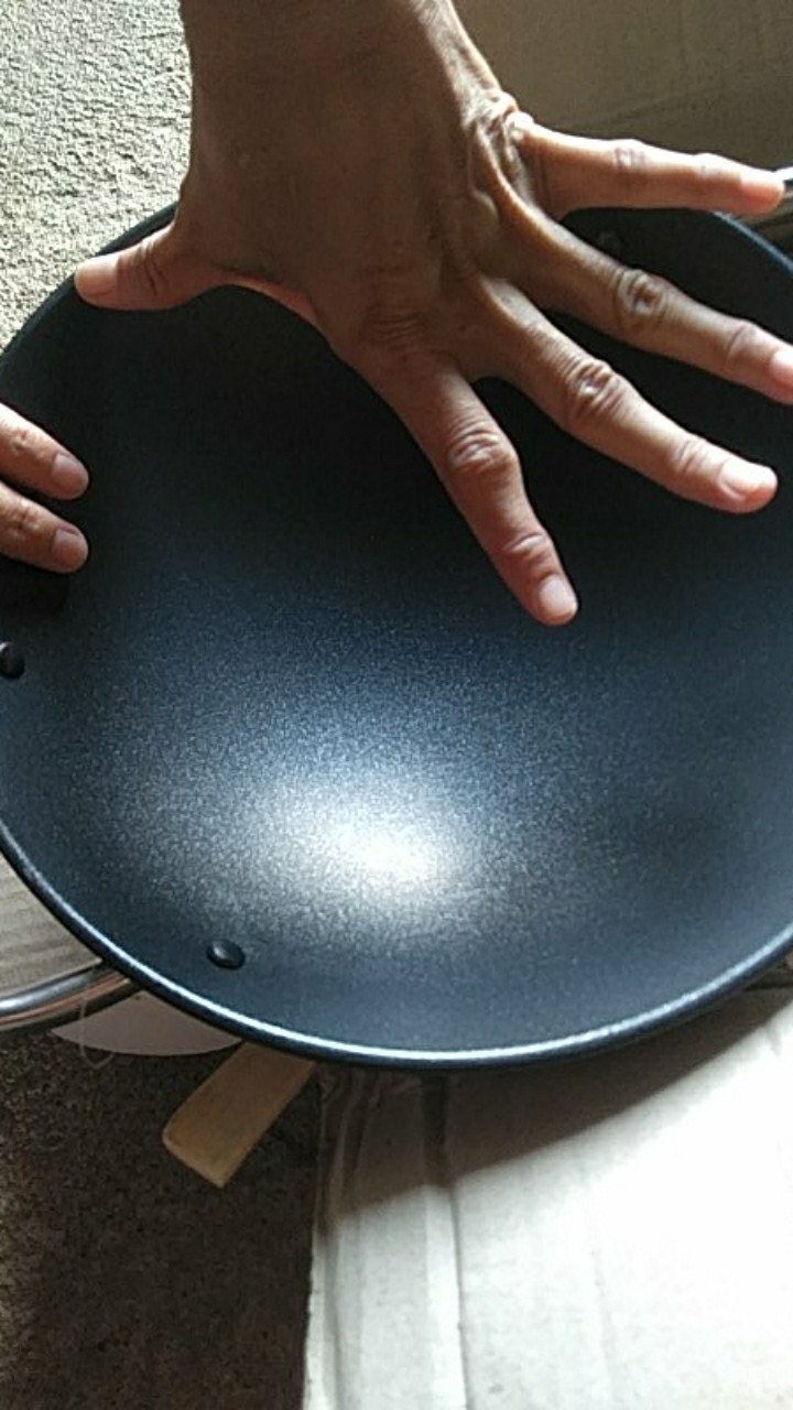Wok Wajan Besi Non Stick (iron) D26cm W/spatula Bima
