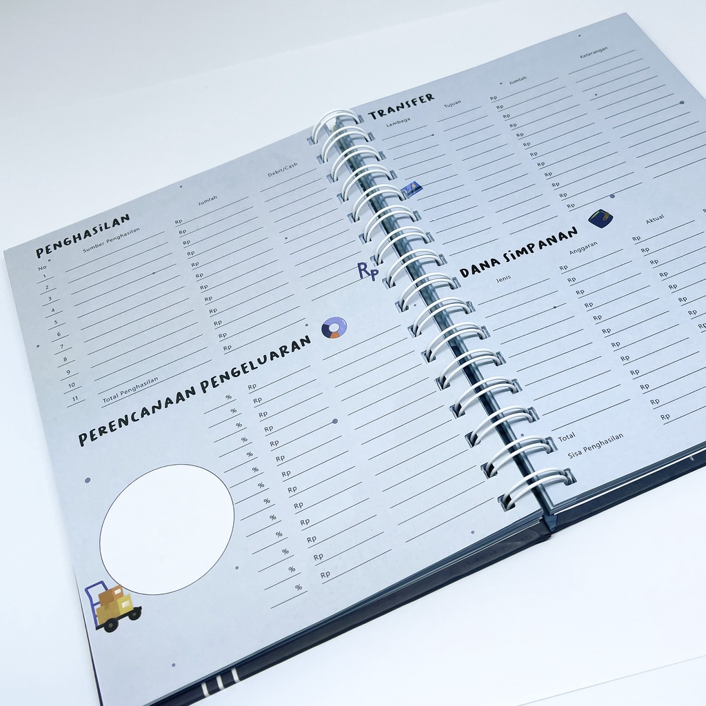 

Financial Planner / Financial Journal / Notebook Budget Planner / Buku Pengatur Keuangan / Buku Perencanaan Keuangan