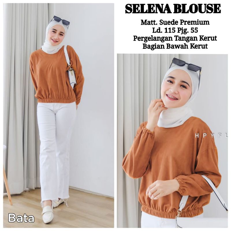 SELENA BLOUSE WANITA TERBARU