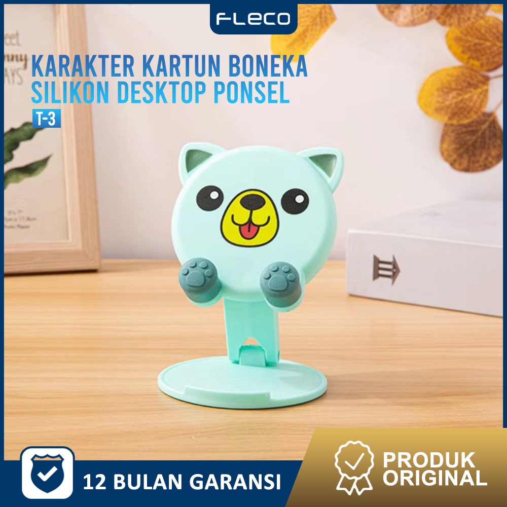 Holder Hp Karakter Murah Phone stand Holder universal Holder Handphone T3 original karakter 5D lucu Phone Holder FLECO