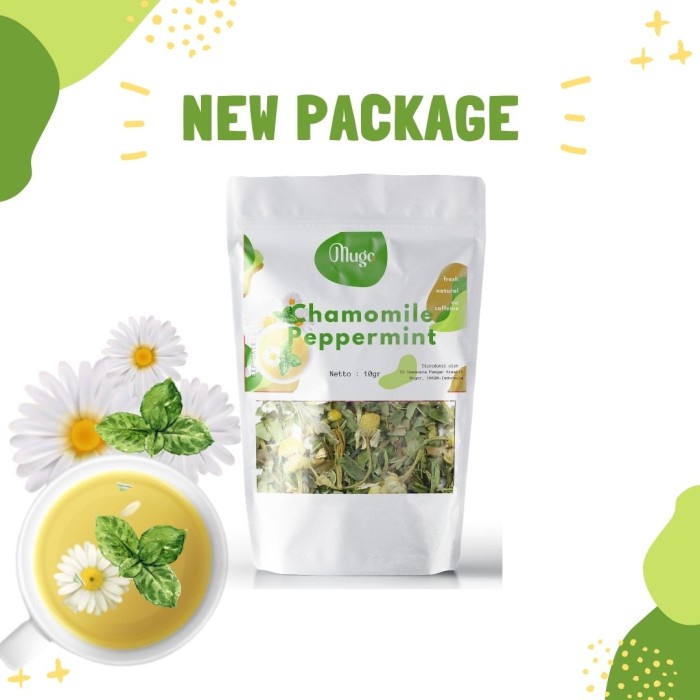 

B06 Teh Bunga Chamomile Peppermint Mengatasi Insomnia Dan Kaya Antioksidan Gg054S