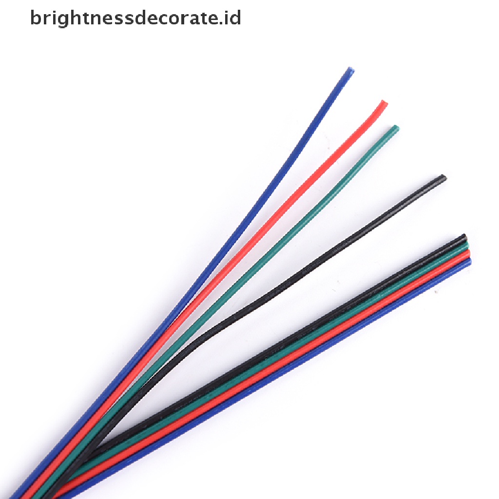 Kabel Extension Rgb 4 pin 5m / 10m Untuk 3528 / 5050 Led Strip