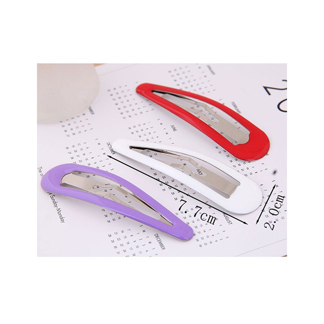 LRC Jepit Rambut Fashion Color Water Drop Hairpin A57938