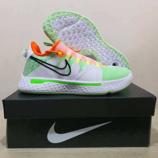 SEPATU BASKET NIKE PG 4 GATORADE WHITE