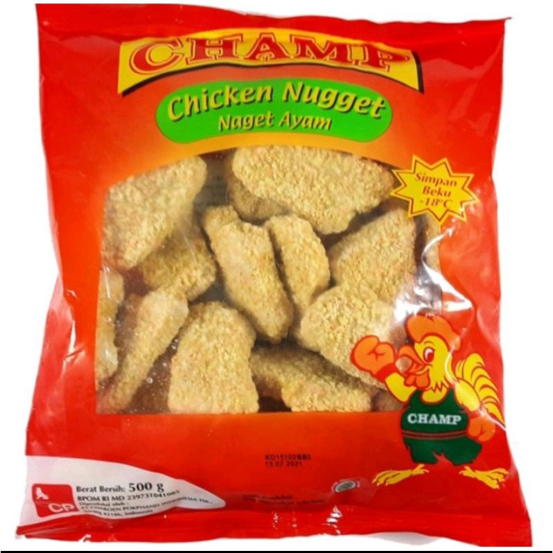 

nugget ayam champ 500gr