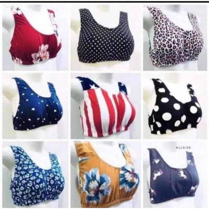 MINISET/BRA BH KARET/MINISET DEWASA TANPA BUSA /FULL KARET